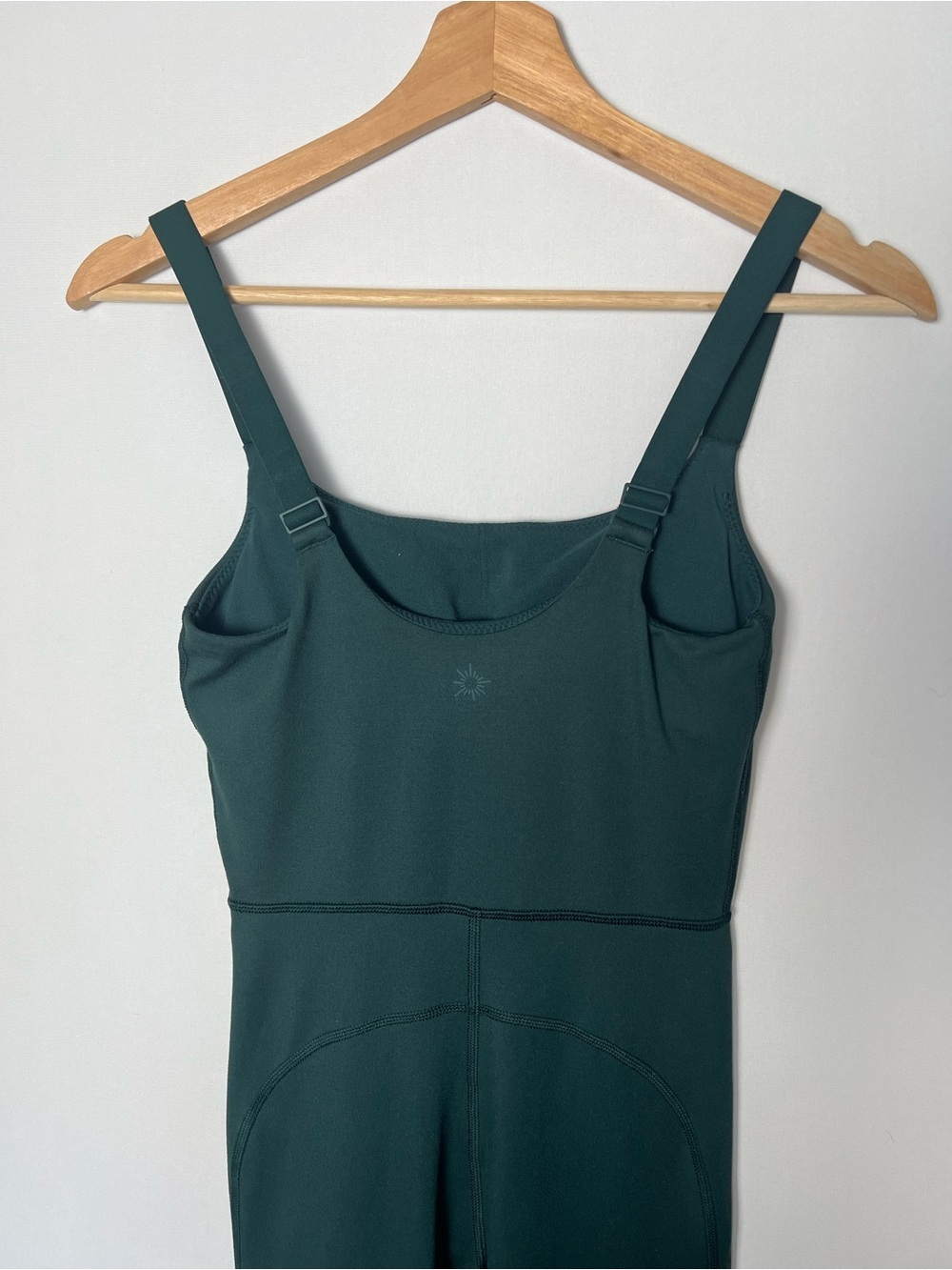 Offline Aerie The Hugger Bootcut Full Length Jumpsuit Forest Green XS Casual - Picture 6 of 12